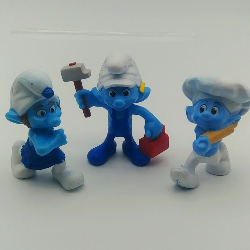 Smurfs Figures Set of 3